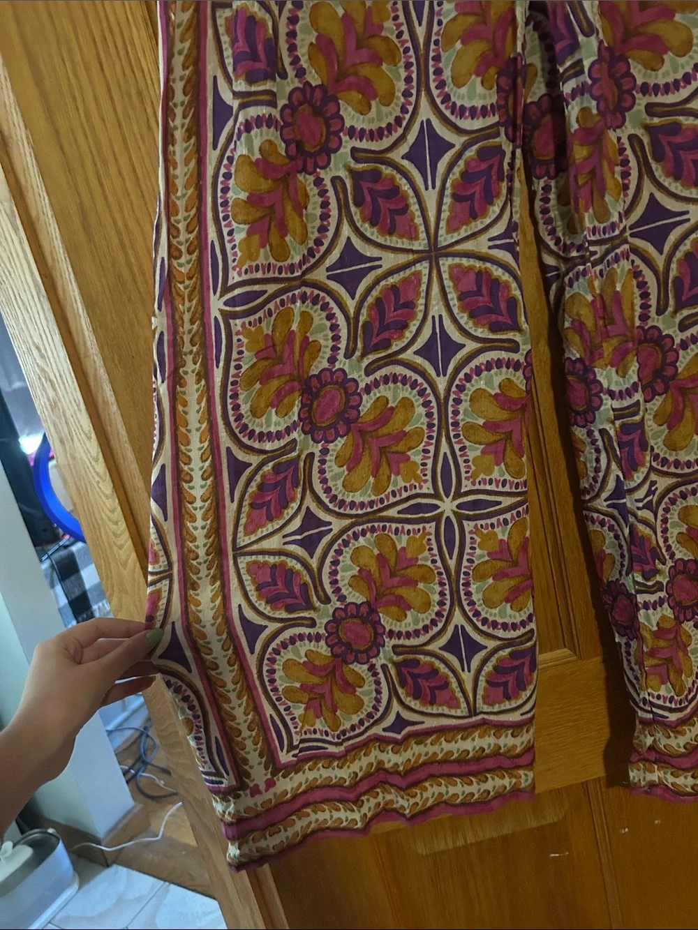 NWT Emerson Rose Wide-Leg Palazzo Boho Pants | Size Small